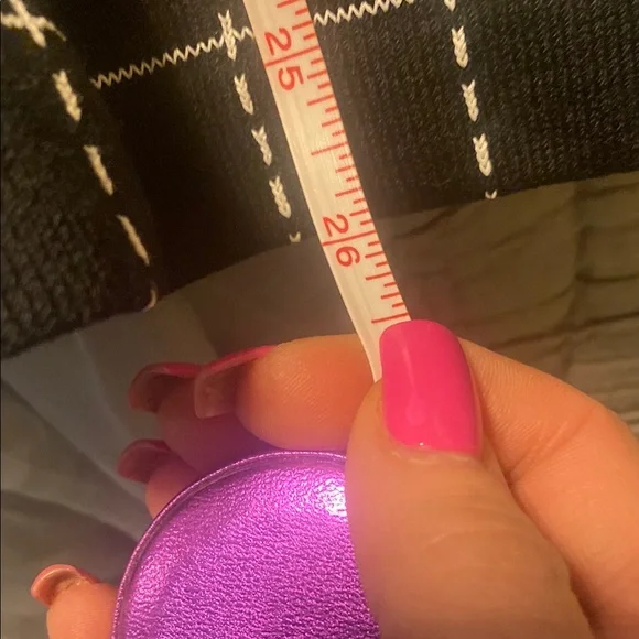 St. John Black and White Windowpane Blazer - Picture 5 of 6